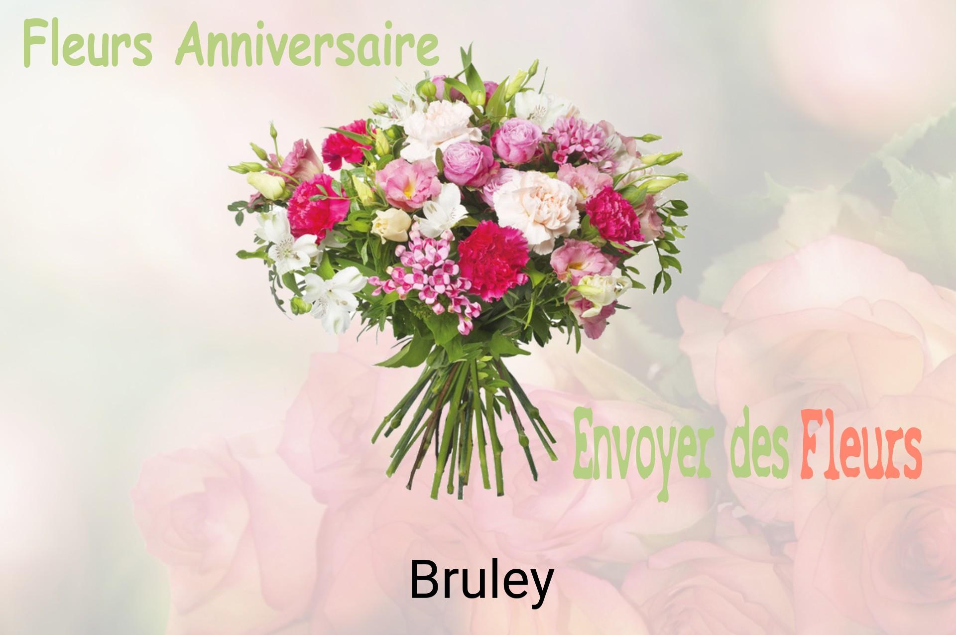 Bouquet de fleurs d’anniversaire livré à Bruley